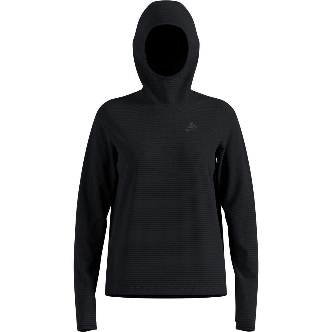 Odlo Damen Essential Thermal Midlayer Hoodie schwarz