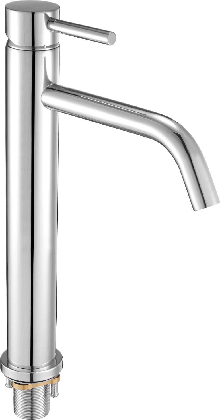 Miscelatore Monocomando Per Lavello Vevor, Rubinetto Per Lavello Da Cucina In Argento Cromato, Rubinetto Da Cucina Con Scarico A Pulsante, Adatto Per Bagni, Camper, Bar, Rubinetto Con Arco Alto