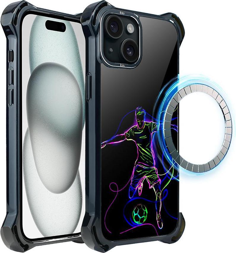 Custodia Ibizu Dropguard Ultra Per Iphone 15 Con Magsafe, #Electromove, Il Potere Del Calcio