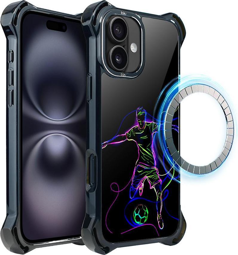 Custodia Ibizu Dropguard Ultra Per Iphone 16 Con Magsafe, #Electromove, Il Potere Del Calcio