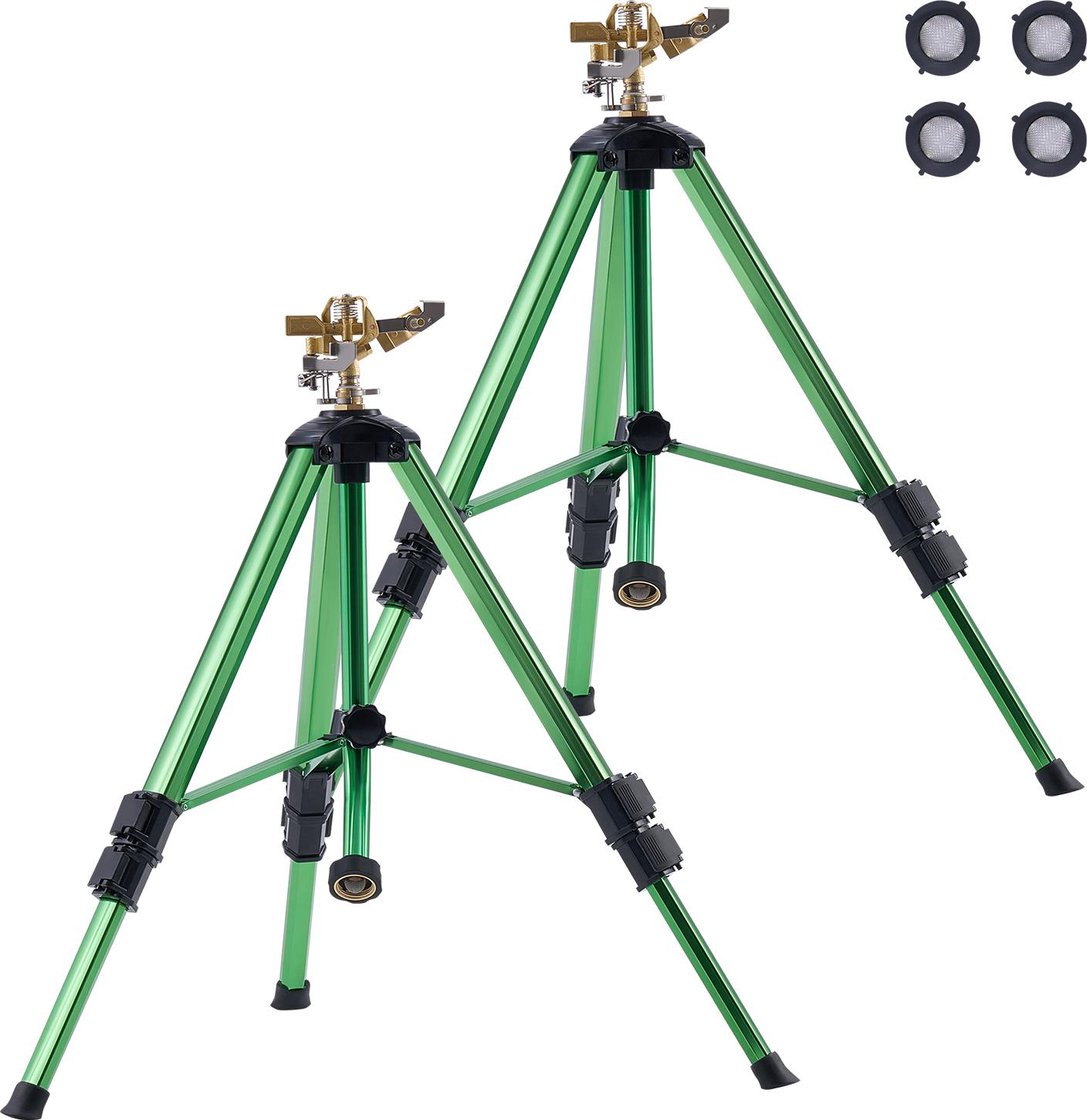 Supporto Telescopico Per Irrigatore Vevor, Irrigatore A 360 Gradi Ad Alte Prestazioni Per Grandi Superfici, Altezza Regolabile 430 Mm 686 Mm 940 Mm, Per Cortili