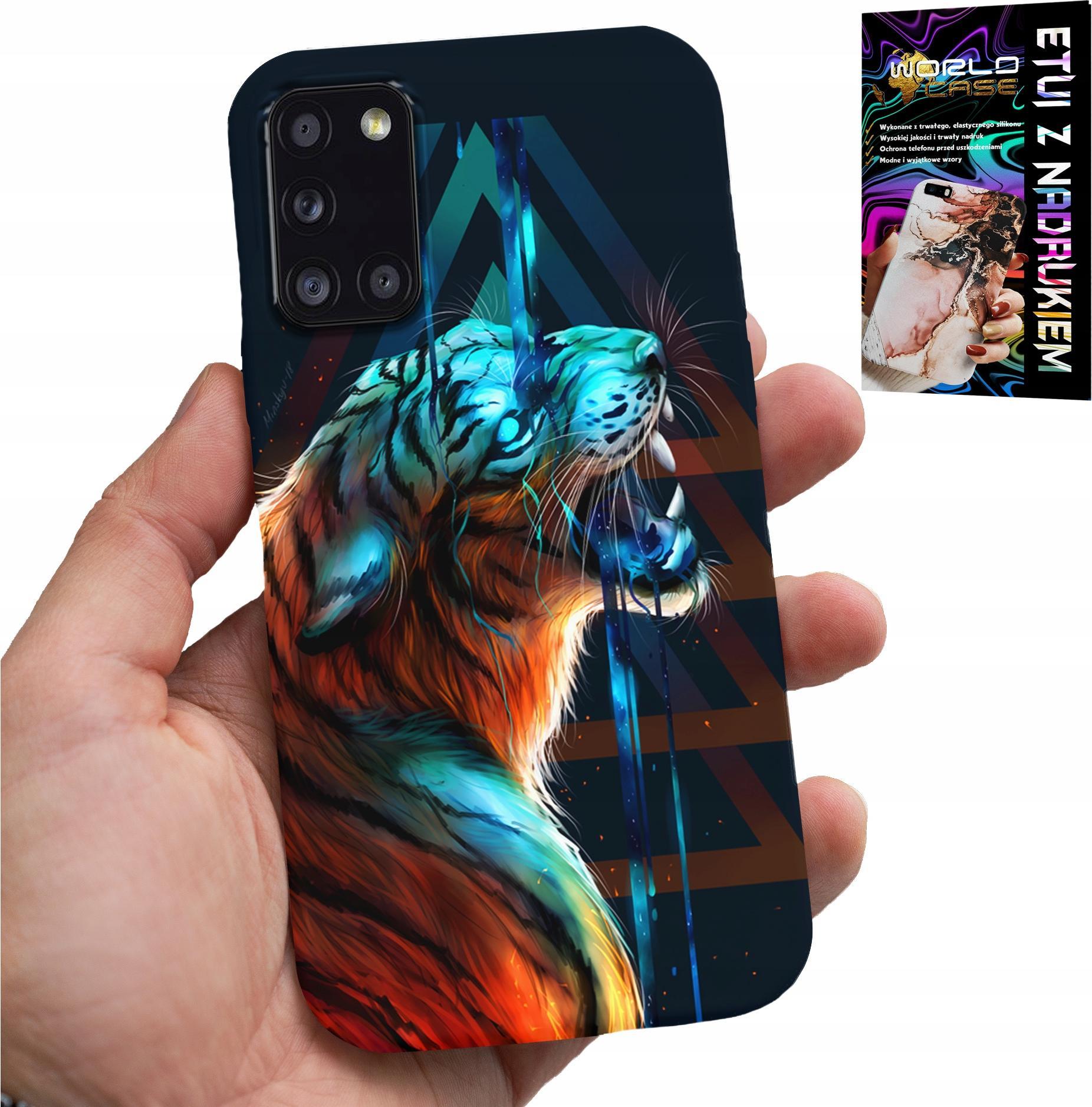 Custodia Per Samsung Galaxy A31 - Design Di Custodie Per Uomo Tigre, Custodia