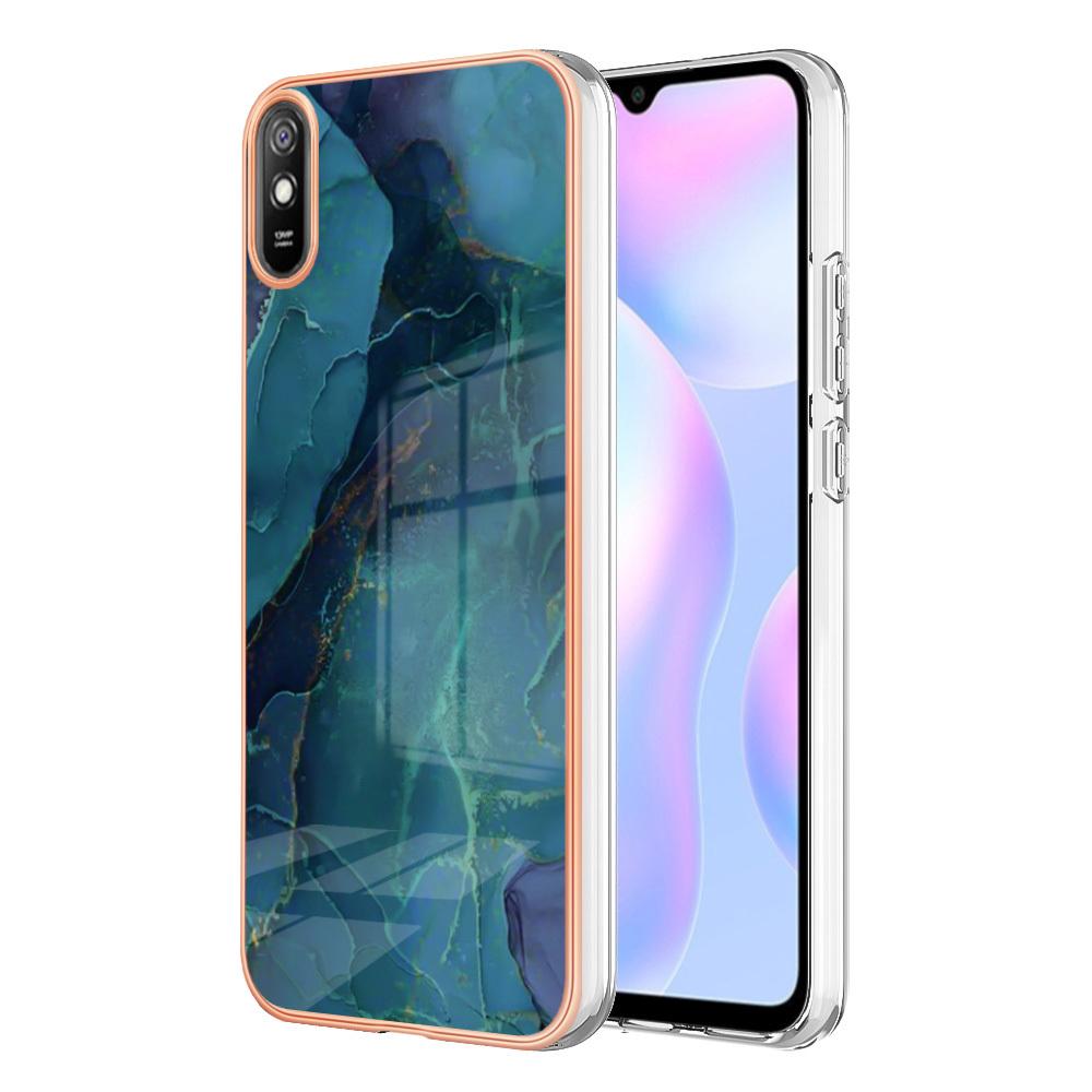Custodia Per Xiaomi Redmi 9A, Custodia In Silicone Tpu A Fantasia, Paraurti Antiurto Verde