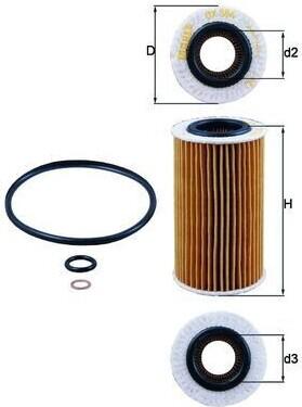 Filtro Knecht Ox 384D