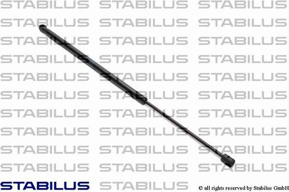 2X Stabilus Spinta Gas Pedana Posteriore 005190