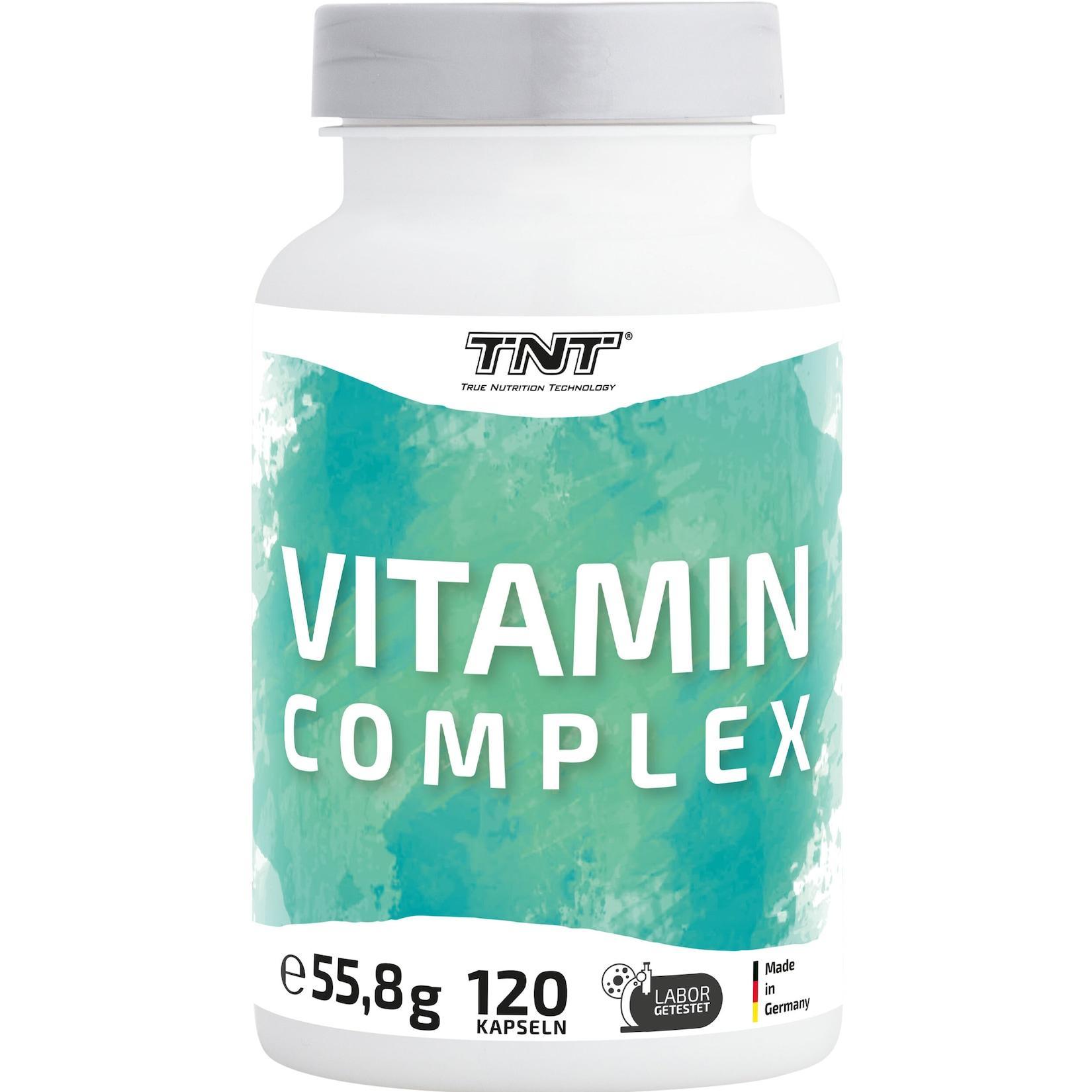 TNT Vitamin Complex Multivitaminkapseln mit 13 Vitaminen