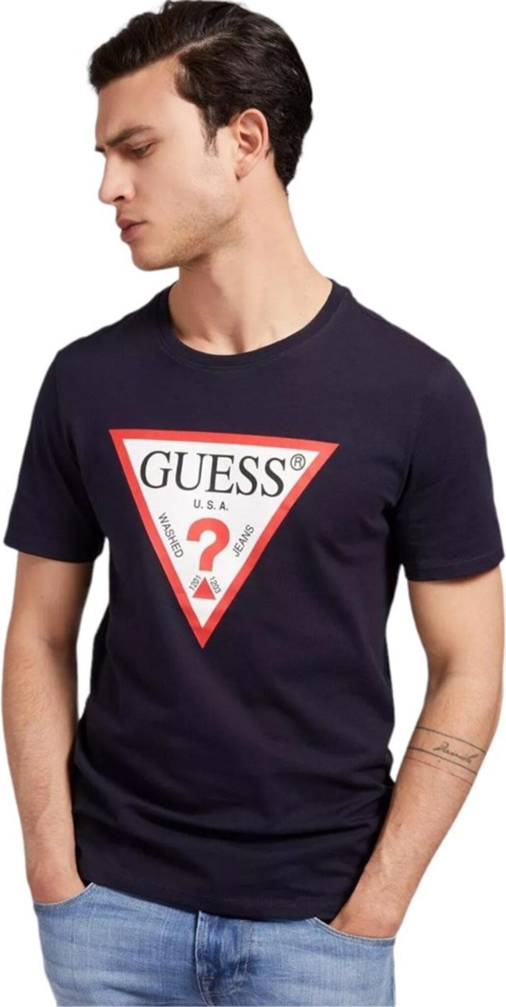 Guess Camicia A Maniche Corte Da Uomo