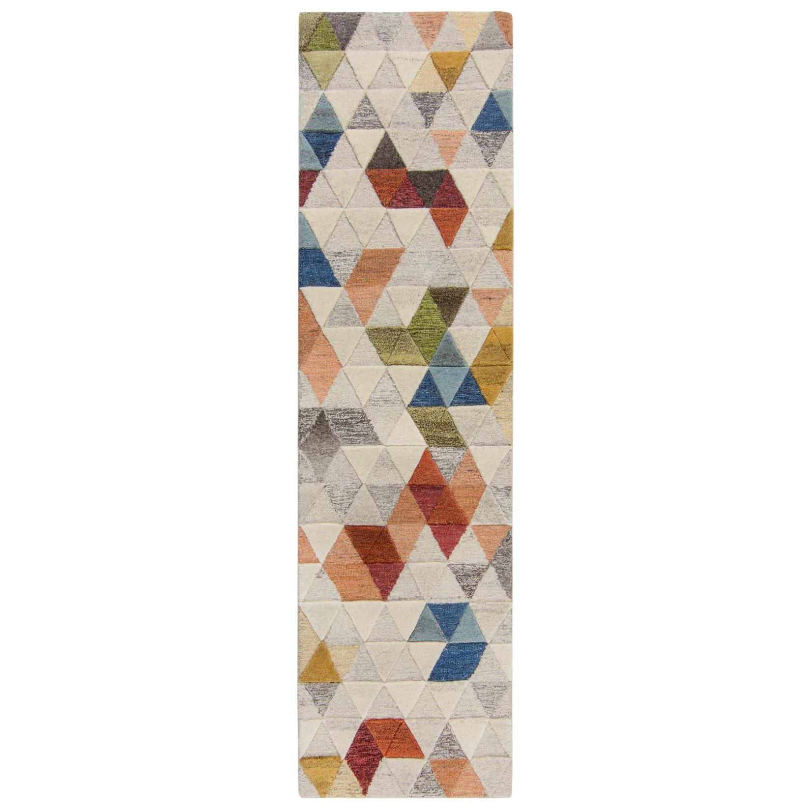 Läufer schmutzabweisend Bunt 60 x 230 cm - ESK Kadima Design