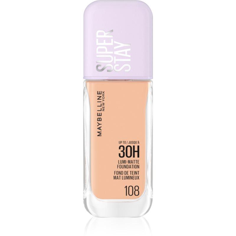 MAYBELLINE NEW YORK SuperStay Lumi-Matte Lichte Foundation voor Langdurige Effect Tint 108 35 ml