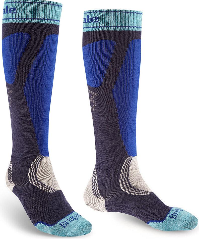 Bridgedale Easy On Merino Performance Lange Socken Blau Eu 41-43 Frau Blau Eu 41-43