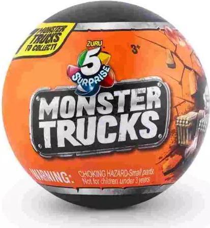Set Con 5 Sorprendenti Mini Monster Truck