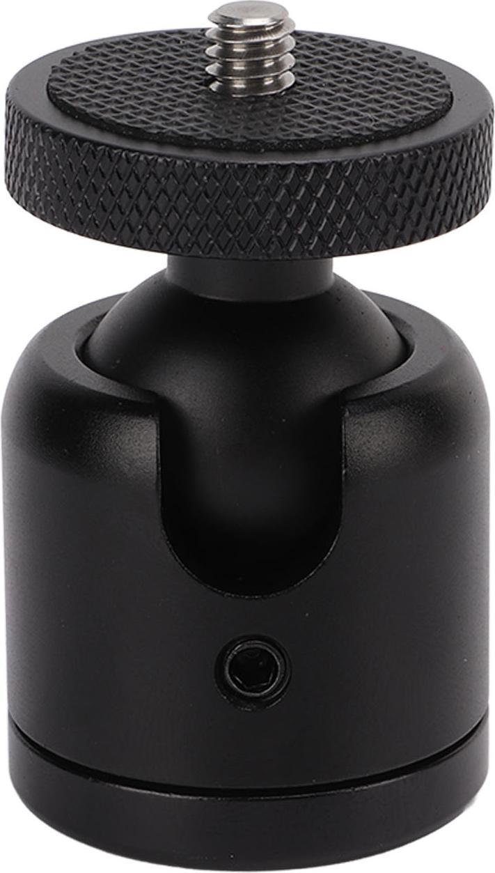 Attacco Per Fotocamera Adattatore Per Testa Di Treppiede Girevole A 360 Gradi Vite Superiore Da 1/4 Di Pollice Per Fotografia Reflex Mirrorless