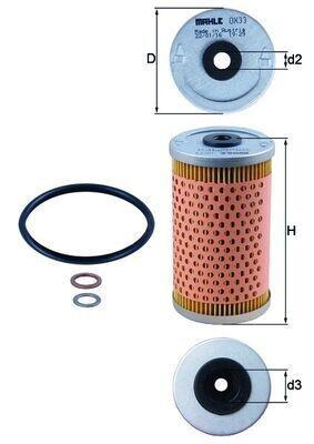 Knecht Ox 33D ÖLfilter