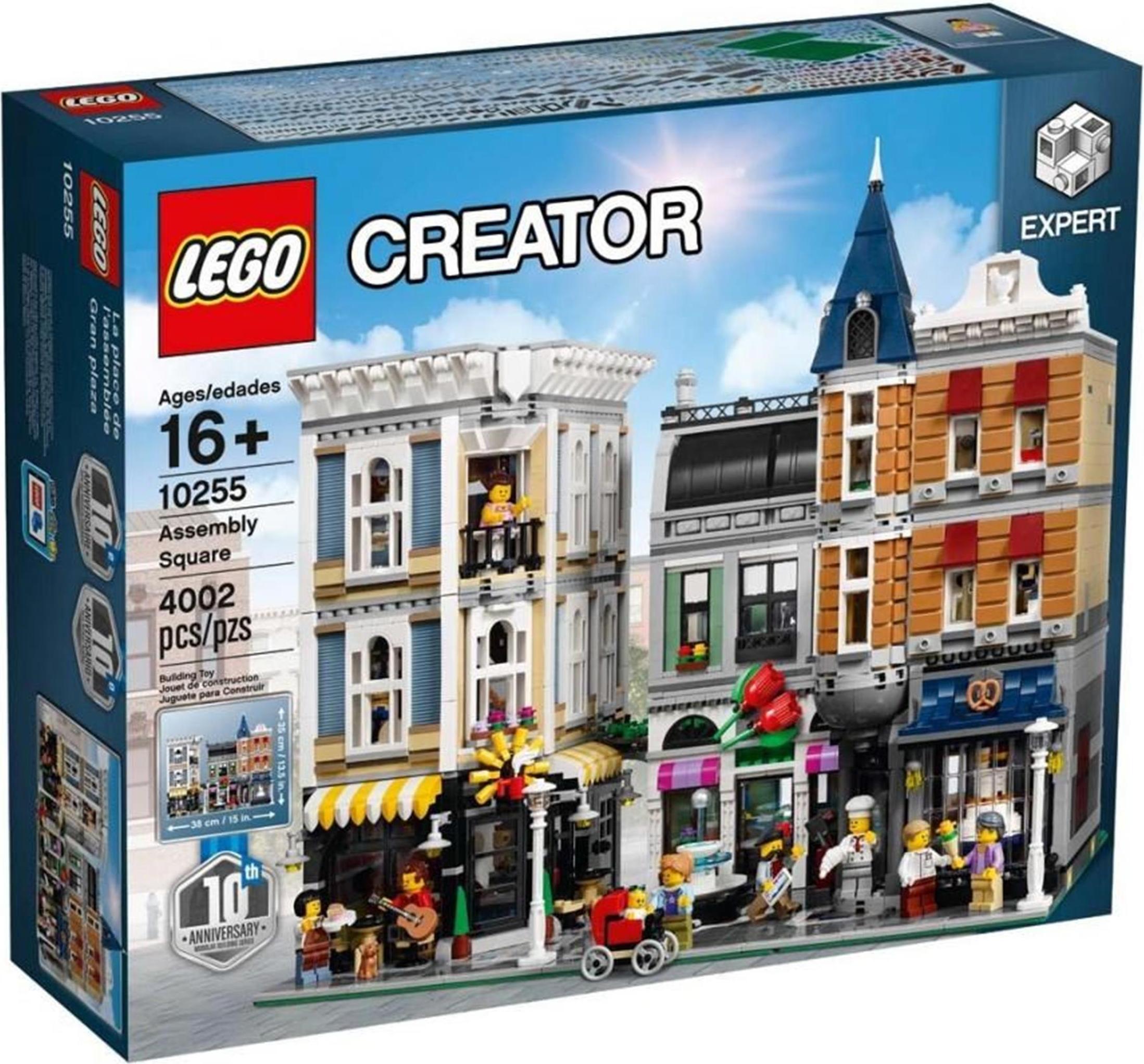 Lego 10255 City Life Grande Set Di Costruzioni Per Ragazzi E Adulti, Costruzione Con Moduli