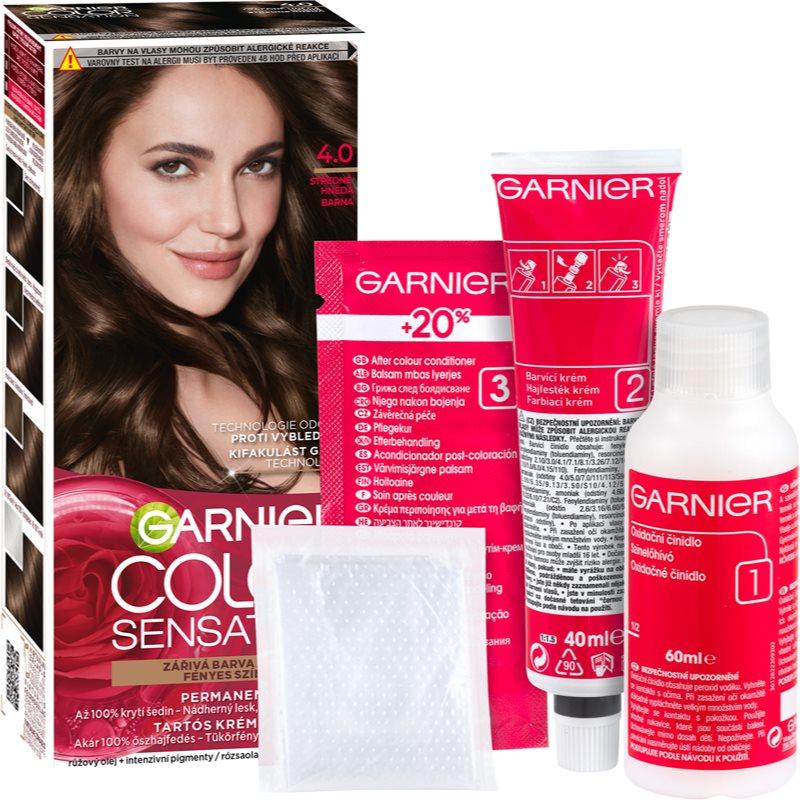 Garnier Color Sensation Haarkleuring Tint 4.0 Medium Brown 1 st