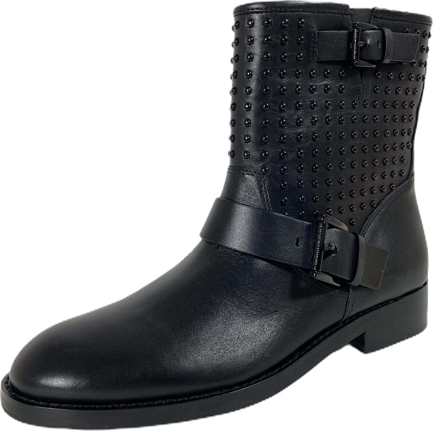D20 Biker Stivaletto Donna Michael Kors Black Leather Bootie Women