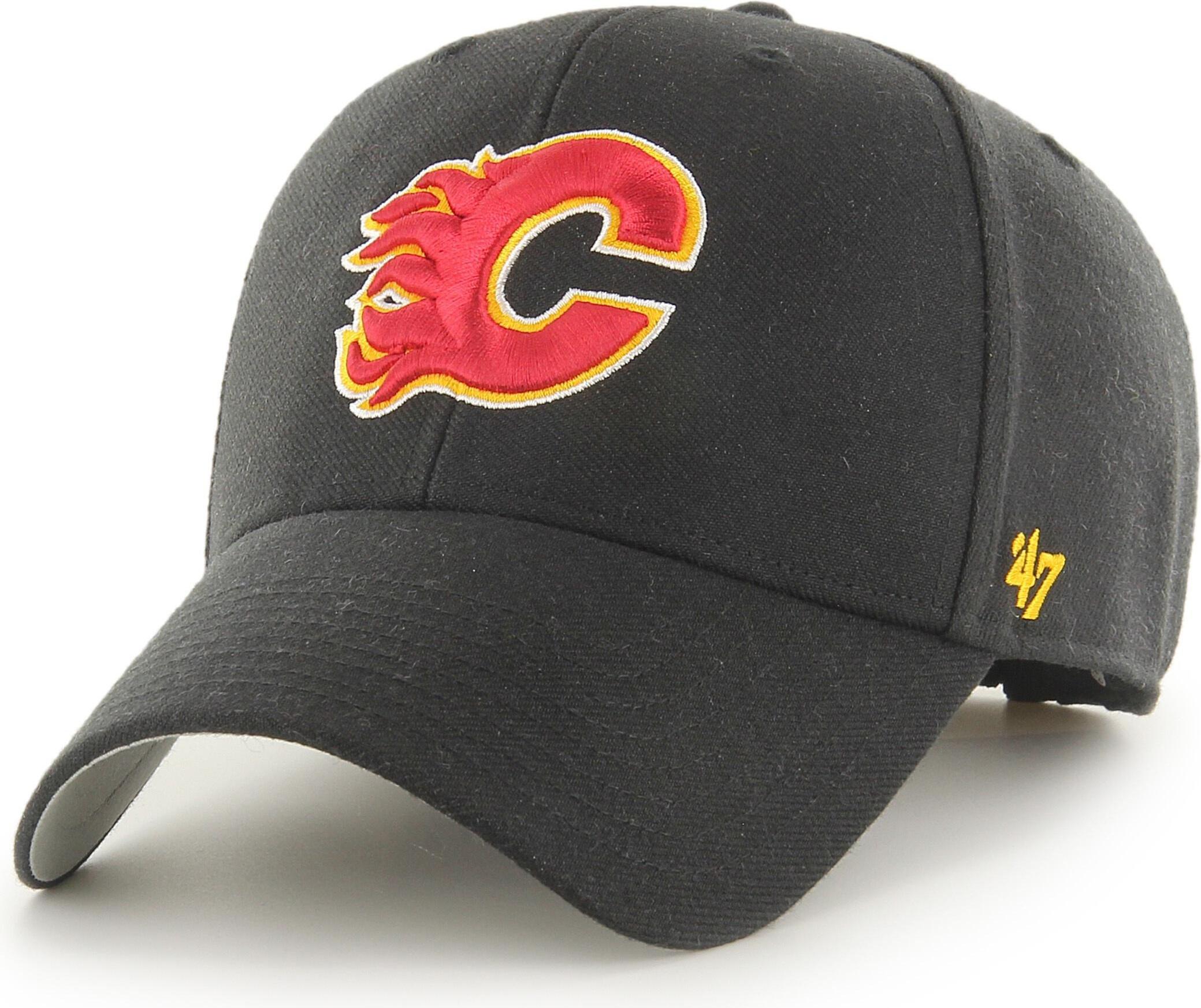47 Brand Cap Regolabile - Nhl Calgary Flames Schwarz