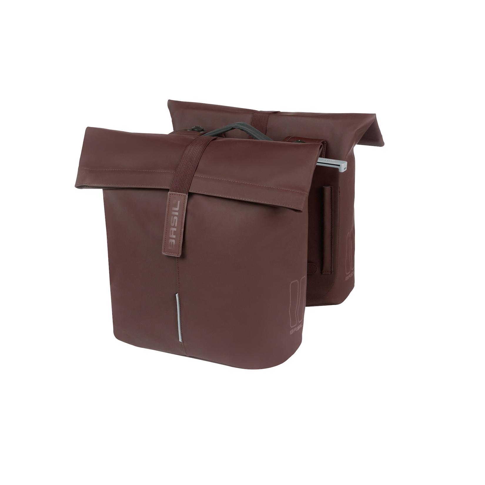 BASIL Doppelpacktasche ""City Double Pannier Bag MIK 2.0"" , rostrot