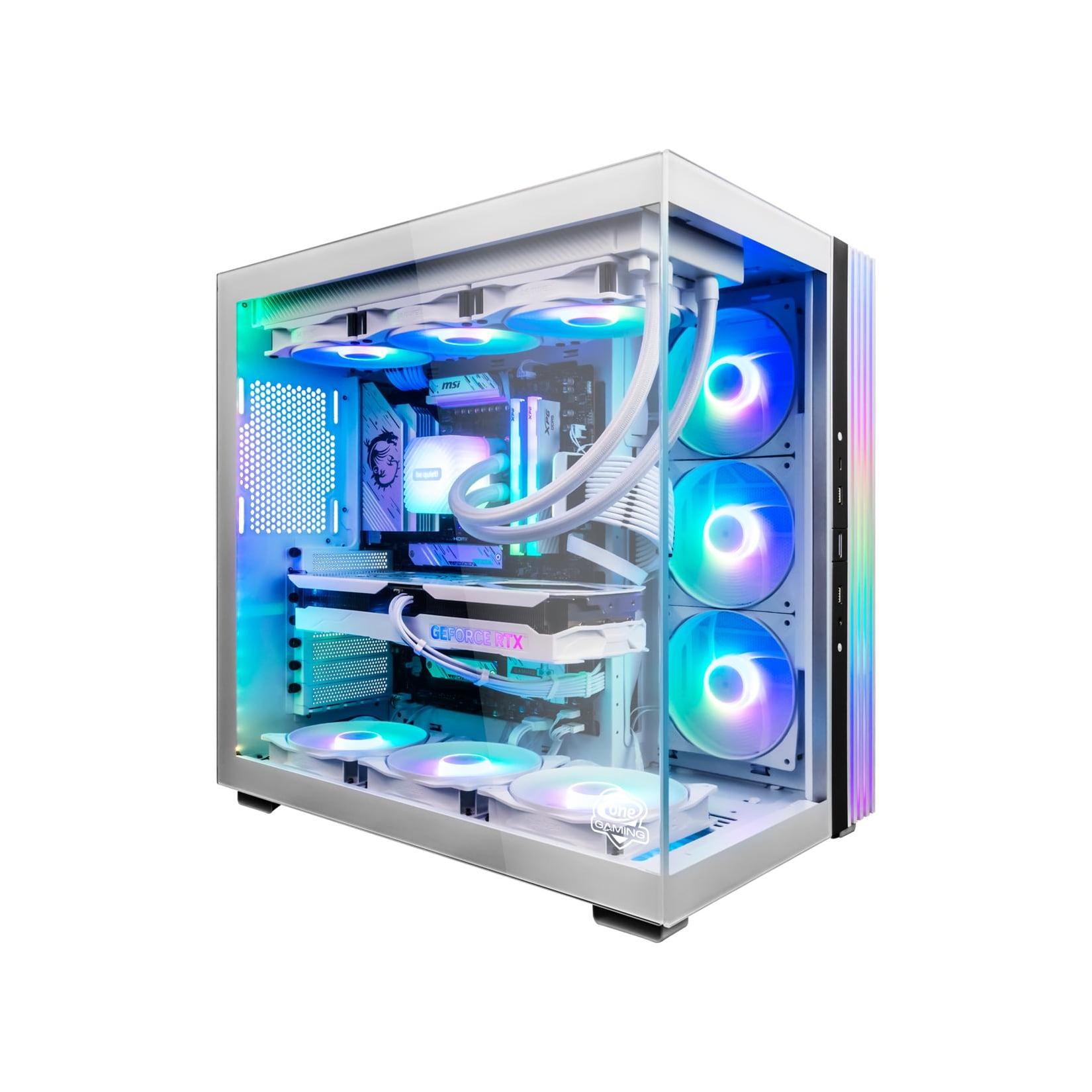 Gaming PC White Edition AN844 - RTX 5060 Ti - Ryzen 5 9600 - 1 TB NVMe - 32GB RAM