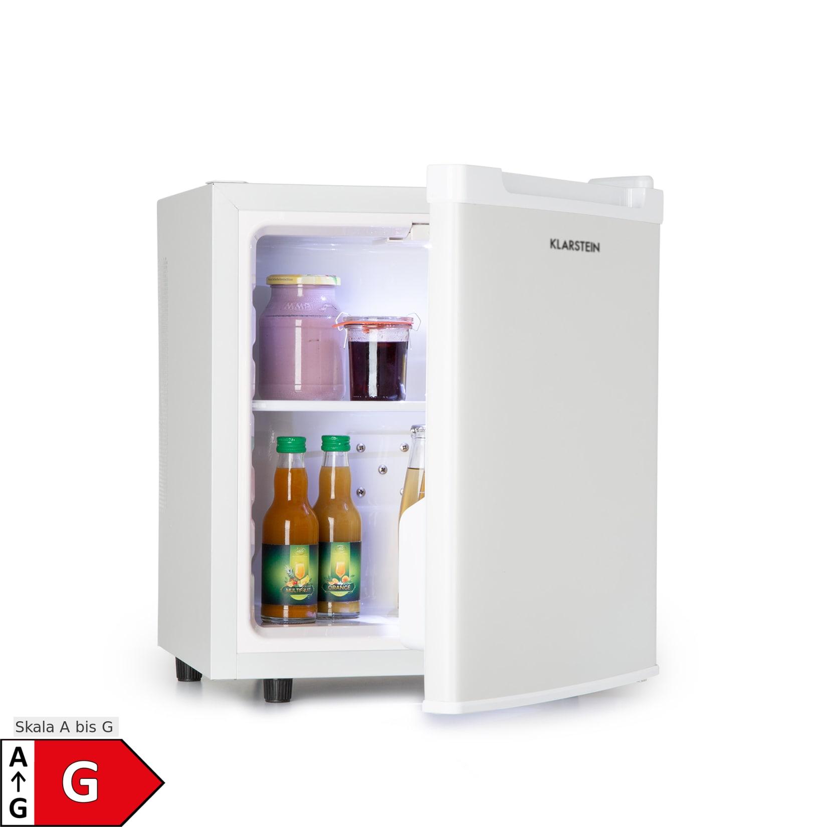 Klarstein Silent Cool Kühlschrank Mini-Bar 30 Liter Volumen Arctic-Fox Cooling Weiß