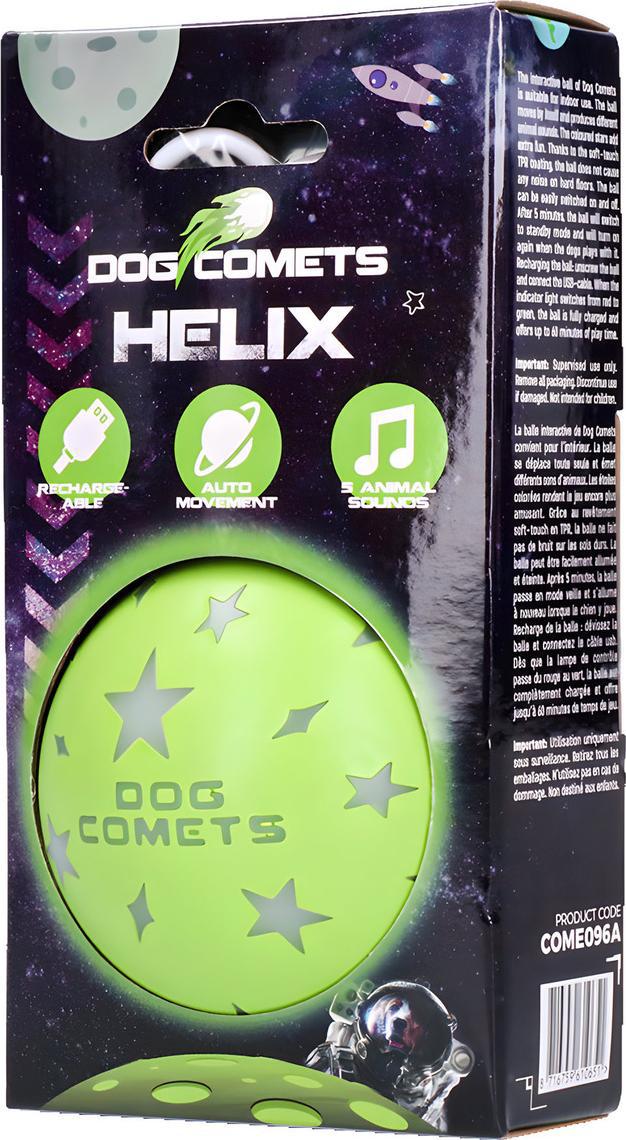 Comete Per Cani COME096A, Cane, Gioco Interattivo, Verde, Da Masticare, Batteria, 90 Mm