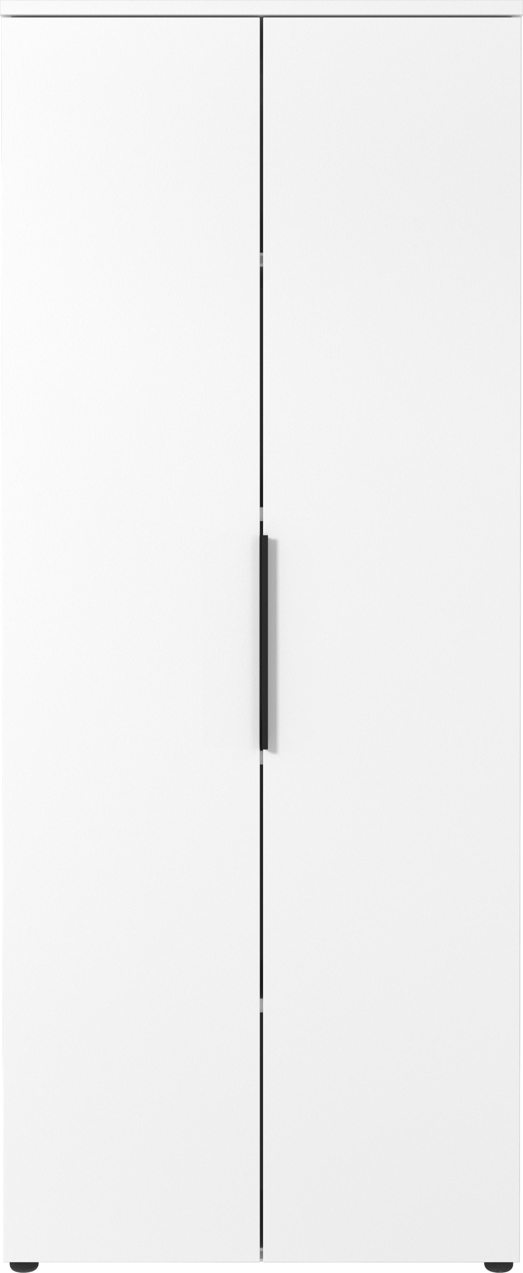 Aktenschrank Germania "Mailand", Weiß, B:80Cm H:197Cm T:40Cm, Holzwerkstoff, SchräNke, Optional Mit Schublade, TüRdäMpfer, Breite 80 Cm, Made In Germany