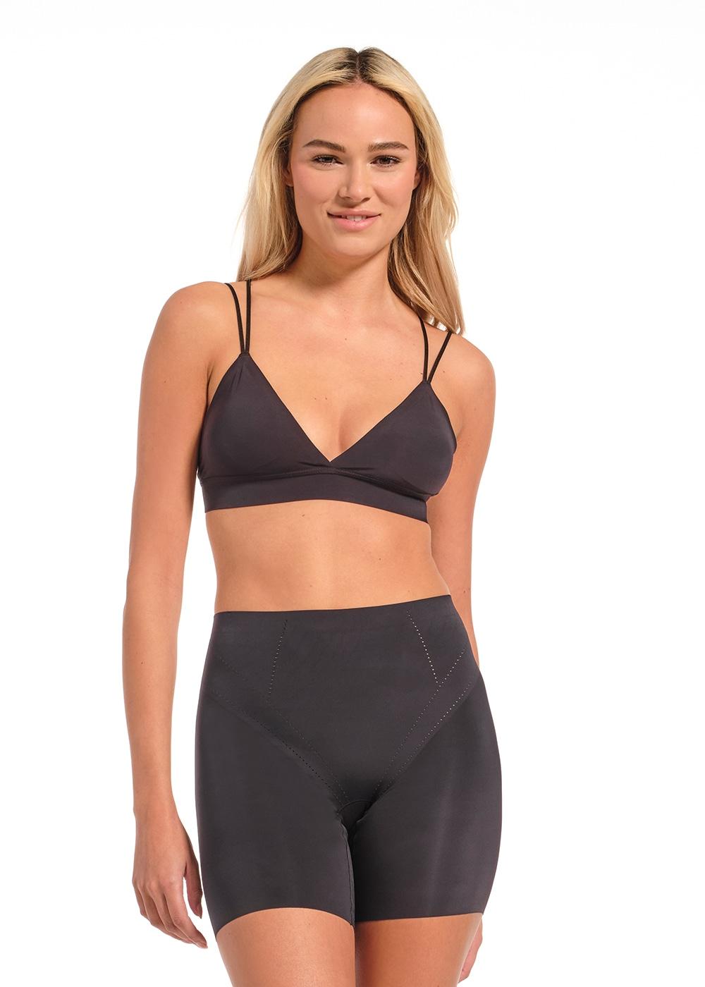 Shapinghose Magic Bodyfashion "Dream Shaper Short", Damen, Gr. Xxl, Schwarz, Obermaterial: 75% Polyamid, 25% Elasthan, Unifarben, KöRpernah, Unterhosen, Mit Anti-Reibungs-LöSung