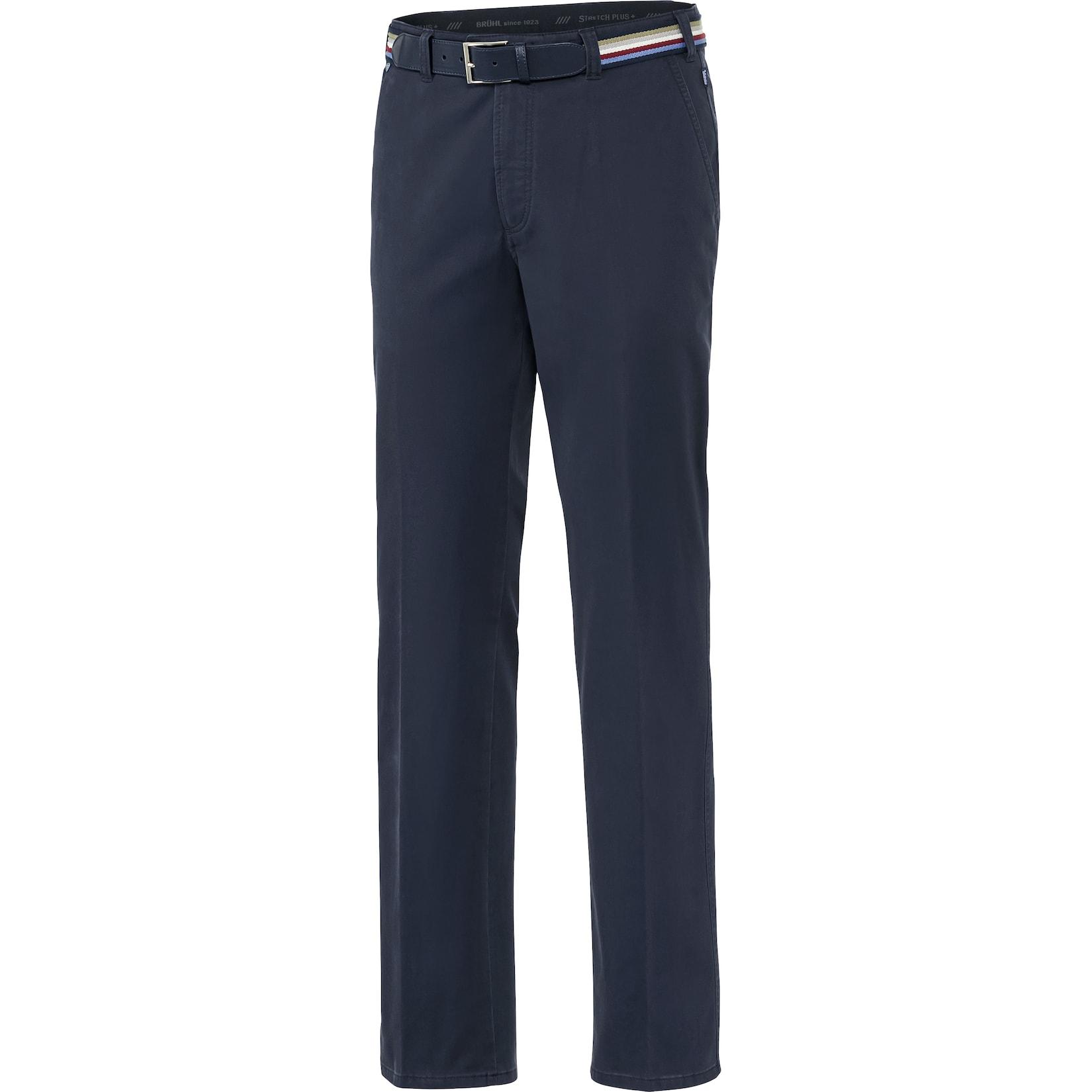 Brühl Herren Freizeithose mit Gürtel