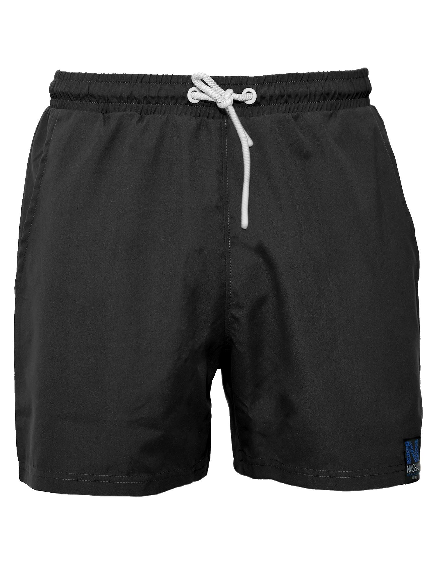 Badehose Nassau Beach "NB231017", Herren, Gr. 50M, Us-GrößEn, Schwarz, 100% Polyester, Badehosen Badehose