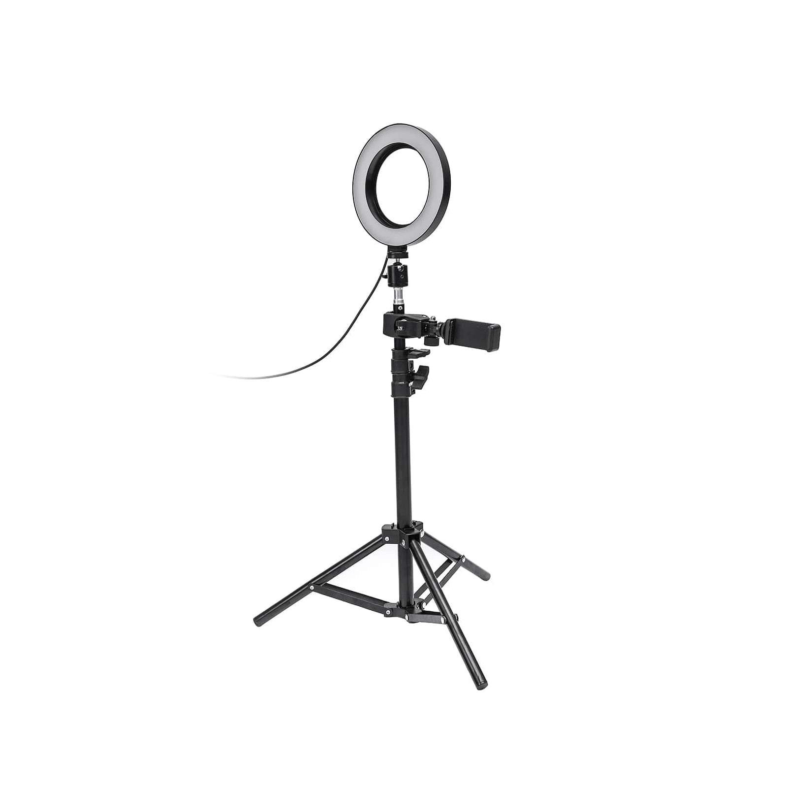 Selfie-Licht / Ringlicht (17 cm) und Ständer