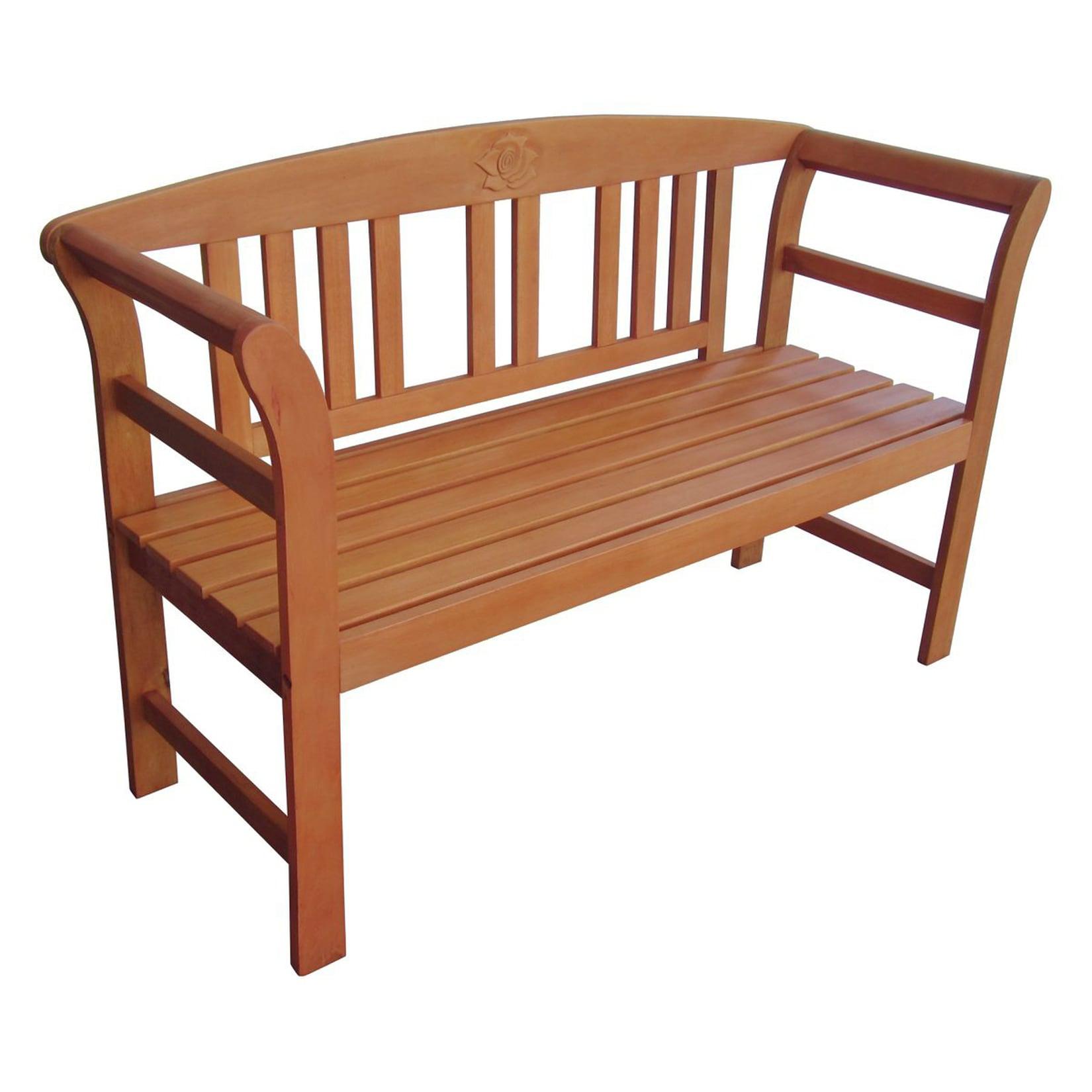 Harms Import Gartenbank SAN JOSE mit Rose, 2-Sitzer
