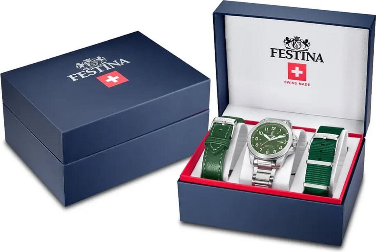 Orologio Festina Uomo Argento Festina-F20081-3