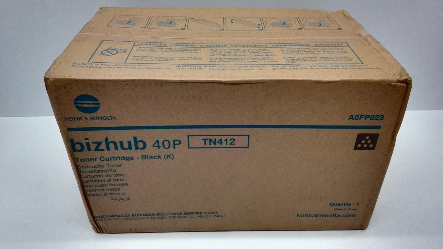 Konica Minolta TN412 Toner Nero A0FP023 -A