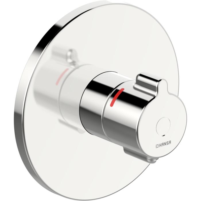 Hansa Hansaclinica Fertigmontageset 88609085 FüR Unterputz-EinbauköRper, Rosette Rund, Chrom