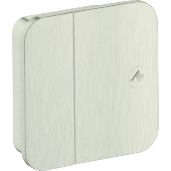 Hansgrohe Axor One Fertigmontageset 45771820 Unterputz-Absperrventil, 1 Verbraucher, Brushed Nickel