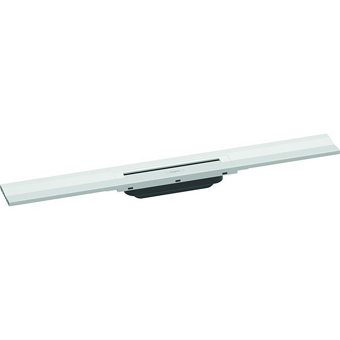 Hansgrohe Raindrain Flex Duschrinne 56050700 70Cm, Fertigset, KüRzbar, Zur Wandmontage, Mattweiß