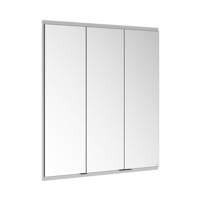 Keuco Royal Modular 2.0 Spiegelschrank 800300091100300 900 X 900 X 160 Mm, 1 Steckdose, 1 Doppel-Usb-Ladestelle, Wandeinbau, 3-TüRig