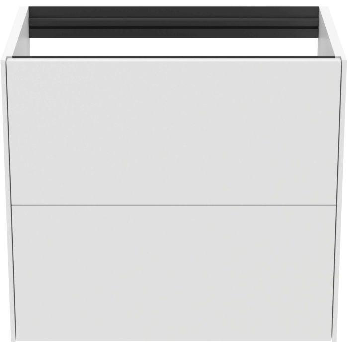 Ideal Standard Conca Waschtisch-Unterschrank T4354Y1 Ohne Waschtisch-Platte, 2 AuszüGe, 60X37X54 Cm, Weiß Matt Lackiert