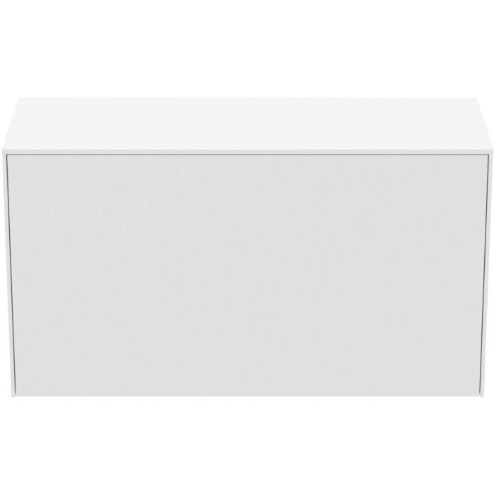 Ideal Standard Conca Waschtisch-Unterschrank T4319Y1 Ohne Ausschnitt, 1 Auszug, 100 X 37 X 55 Cm, Weiß Matt Lackiert