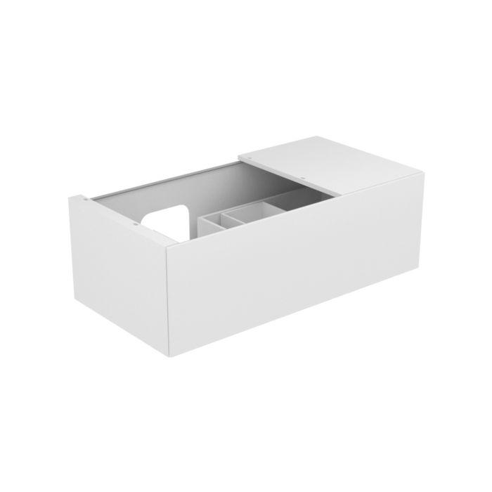 Keuco Unterschrank Edition 11 31153280100 105X35X53,5, Mit Led, Lack Matt, Glas Cashmere Sat