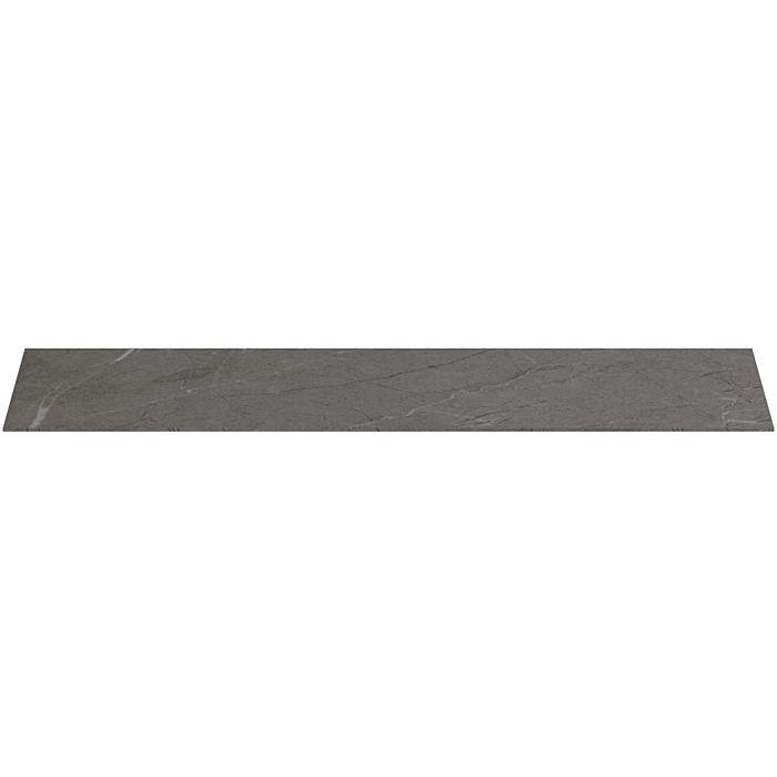 Ideal Standard Conca Keramik-Waschtisch-Platte T4347DI Ausladung 37Cm, 120 X 37,3 X 0,6 Cm, Pietra Grau