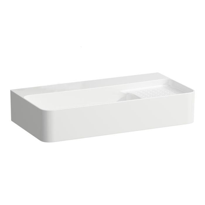 Laufen Val Waschtisch H8152854001091 Mit ÜBerlauf, Ohne Hahnloch, Weiß Lcc, 60X31Cm, UnterbaufäHig