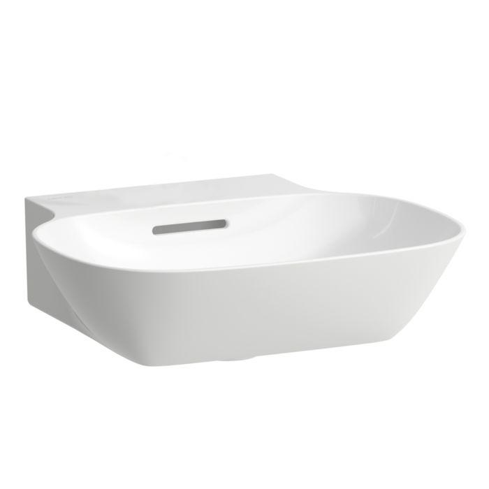 Laufen Ino Handwaschbecken 8153010001091, 45X41Cm, Ohne Hahnloch, Mit ÜBerlauf, Saphirkeramik