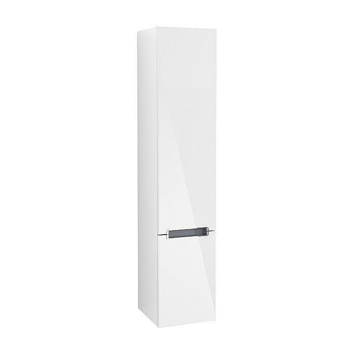 Villeroy & Boch Subway 2.0 Hochschrank A70910DH 35X165X37Cm, Links, Griff Chrom, Glossy White