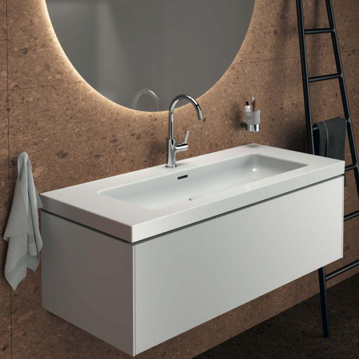 Ideal Standard Extra Waschtisch T4370MA 1 Hahnloch, Mit ÜBerlauf, 1210 X 510 X 150 Mm, Weiß Ideal Plus