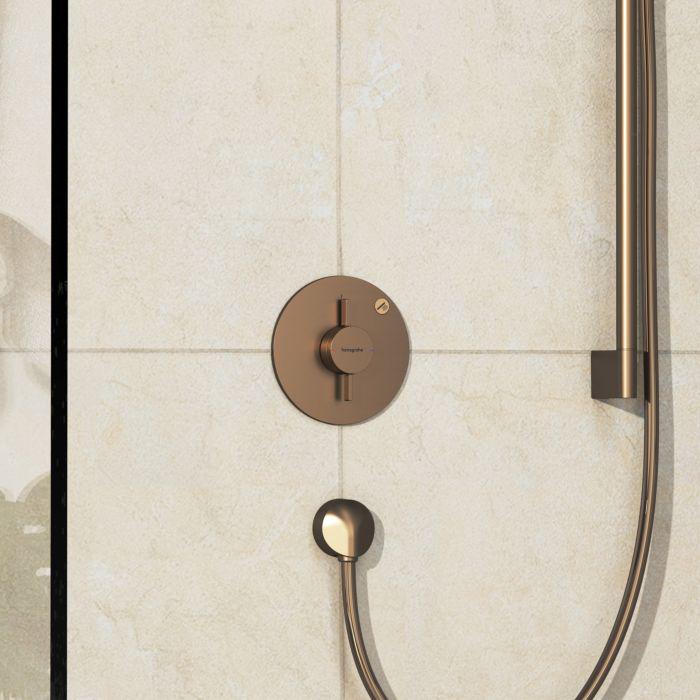 Hansgrohe Duoturn S Mischer 75618140 Unterputz, FüR 1 Verbraucher, Brushed Bronze