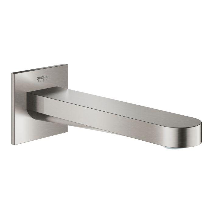 Grohe Plus Wanneneinlauf 13404DC3 Wandmontage, Ausladung 16,8Cm, Supersteel
