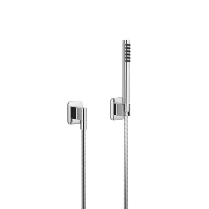 Dornbracht Lissè Schlauchbrausegarnitur 27802845-00 Mit Einzelrosetten, Chrom