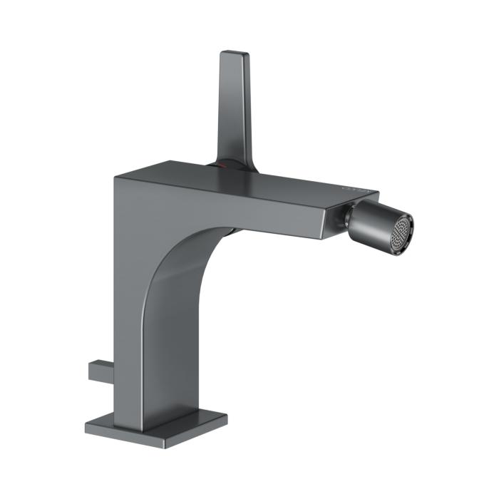 Keuco Edition 11 Bidetarmatur 51109130000 Ausladung 139Mm, Mit Ablaufgarnitur, Schwarzchrom GebüRstet