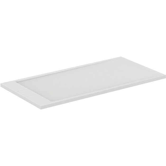 Ideal Standard Ultra Flat S + Brausewanne T5571FR 1600 X 800 X 36 Mm, Carraraweiß, Rechteckig